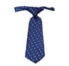 Cravatta Bambino Blu Reale a Pois