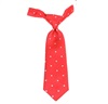 Cravatta Rossa con Pois Bianchi
