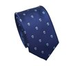 Cravatta Cadetto Blu Navy Teschi