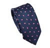 Cravatta Cadetto Blu Paisley Rosso