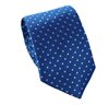 Cravatta Cadetto Blu Royal a Pois