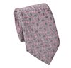 Cravatta Cadetto Grigio Paisley Rosa