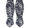 Cravatta a Farfalla Blu Navy con Fiori