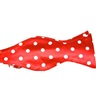 Cravatta a Farfalla Rossa a Pois Bianchi
