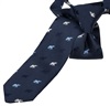 Cravatta Bambino Blu Navy Elefanti