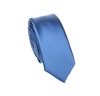 Cravatta Stretta Blu Cobalto