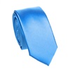 Cravatta Stretta Blu Turchese
