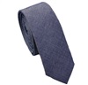 Cravatta Stretta Blu Denim