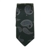 Cravatta Stretta in Cashmere Grigio Marengo