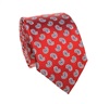 Cravatta Bordeaux con Cashmere Blu