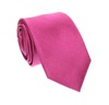 Cravatta in Seta Jacquard Magenta