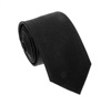 Cravatta in Seta Jacquard Nera