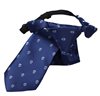 Cravatta Bambino Blu Teschi