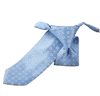 Cravatta Bambino Azzurra Fiori