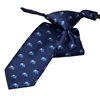 Cravatta Bambino Blu con Elefanti