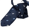 Cravatta Bambino Blu Elefanti