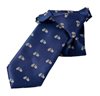 Cravatta Bambino Blu Navy Biciclette