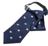 Cravatta Bambino Blu Navy con Cavallucci