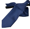 Cravatta Bambino Blu Navy con Cashmere