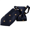 Corbata Niño Azul Marino con Patitos