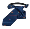 Cravatta Bambino Blu Navy con Cagnolini