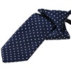Cravatta Bambino Blu Navy Pois Bianchi