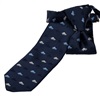 Cravatta Bambino Blu Navy Tartarughe