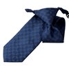 Cravatta Bambino Blu Scuro Paisley