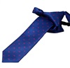 Cravatta Bambino Blu Cachemire Magenta