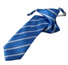 Cravatta Bambino Blu a Righe Bianche