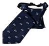 Cravatta Bambino Biciclette Blu Navy
