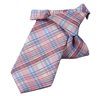 Corbata Niño Cuadros Rosa