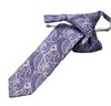 Cravatta Bambino Paisley Viola