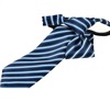 Cravatta Bambino Righe Blu Navy