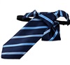 Corbata Niño Rayas Azul Marino