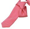 Cravatta Bambino Righe Rosse e Bianche