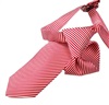 Corbata Niño Rayas Rojas y Blancas