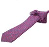 Cravatta Bambino in Seta Rossa Paisley