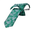 Cravatta Bambino Verde con Cashmere