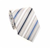 Cravatta Righe Sabbia e Blu