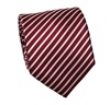 Cravatta Strisce Bordeaux