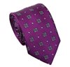 Cravatta in Seta Magenta Design Firenze