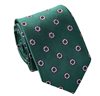 Cravatta in Seta Verde Design Firenze