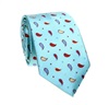 Cravatta Turchese con Cashmere