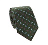 Cravatta Verde Foglia Cashmere