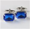 Gemelli in Cristallo Blu