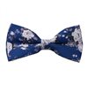 Papillon Blu con Fiori
