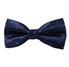 Papillon Blu Navy con Pois Turchesi