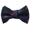 Papillon Bambino Blu Navy con Macchine Rosse