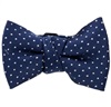 Papillon Bambino Blu Navy con Pois Bianchi